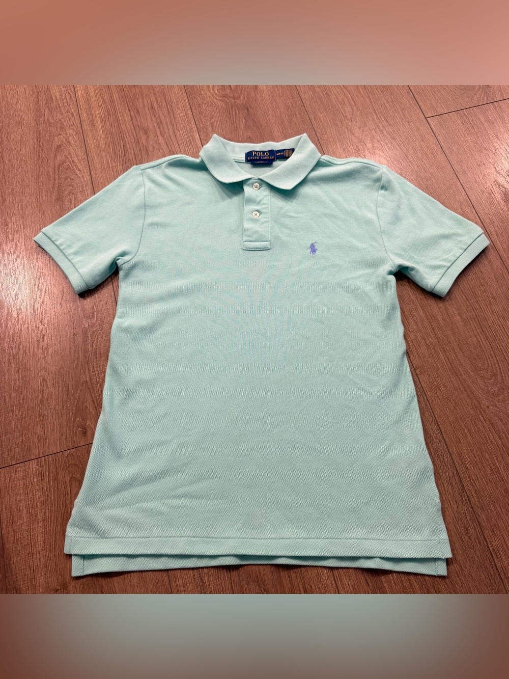 Polo by Ralph Lauren Mint Green Boys' Polo Shirt, runs big , never worn, M(10-12